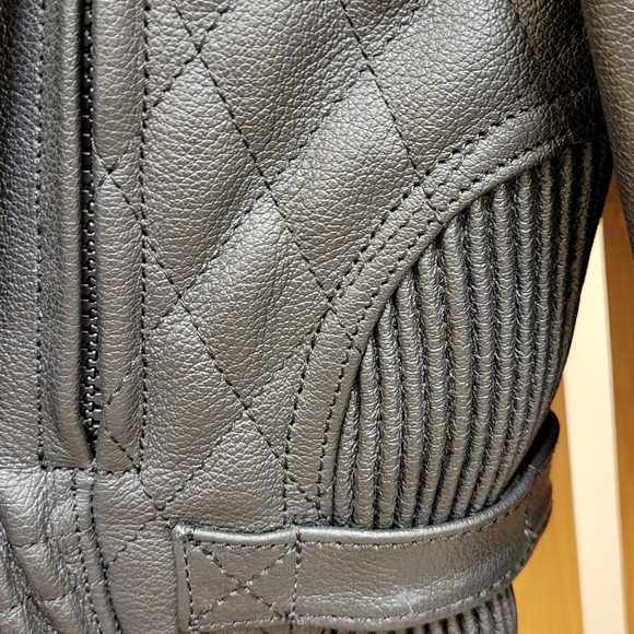 Harley-Davidson Leather Riding Jacket Size Medium - Picture 8 of 9